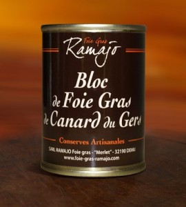 Block of duck foie gras (IGP Gers) 130g