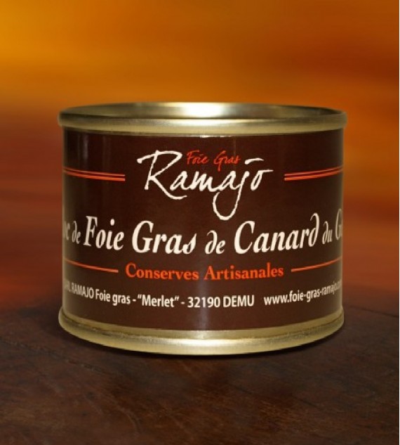 Block of duck foie gras (IGP Gers) 65g