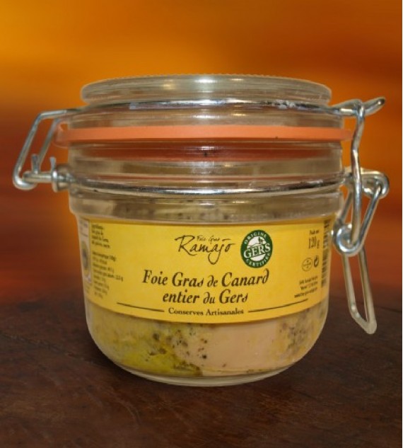 Entire duck foie gras (IGP Gers) 120 g