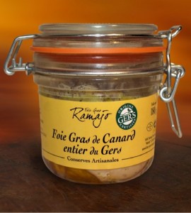 Entire duck foie gras (IGP Gers) 180 g