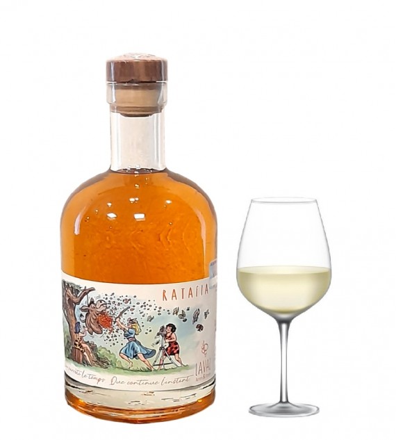 RATAFIA CHAMPENOIS, Ratafia Que s'arrete le temps que continue l'instant 0,70  Champagne Aurore & Florian Laval 