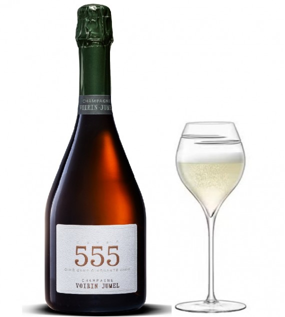 Champagne CUVEE 555 Blanc de Blanc, Grand Cru VOIRIN - JUMEL La V.1 - Brut  0,75 