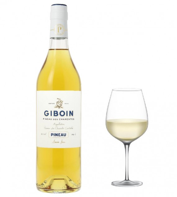 Pineau des Charentes Blanc 0,75  Giboin Cognac