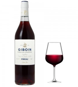 Pineau des Charentes Rouge 0,75  Giboin Cognac